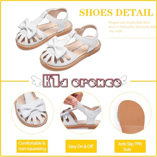 Image of Kiderence Toddler Girls Sandals Little Girls Kids Summer Shoes Toddler Sandals