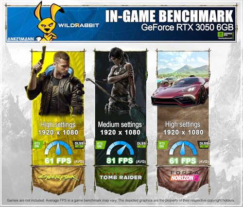 Ankermann Phantom Gaming V3 | AMD Ryzen 5 5500 | Nvidia GeForce RTX 3050 6GB | 16GB RAM | 1TB NVMe SSD | Windows 11 | WLAN | Libre Office – Bild 4