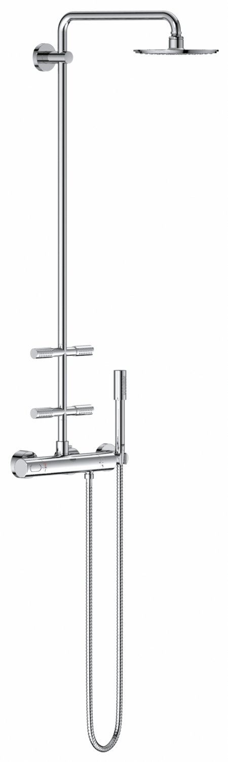 Buy Grohe Rainshower 210 27374000 Shower System (Silver, Chrome