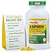 Time Cap Labs Aspirin Adult Low Dose Enteric Coated Generic for Bayer, 81 mg, 1000 Tablets per Bottle