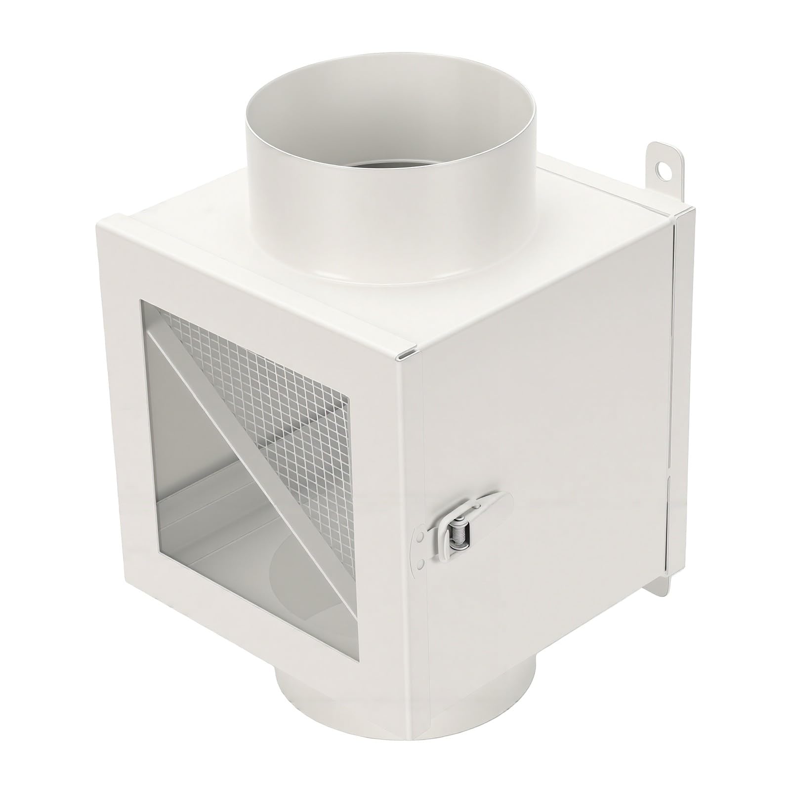 FTVOGUE Kit de Trampa de Pelusa para Ventilación de Secadora, Metal de 4