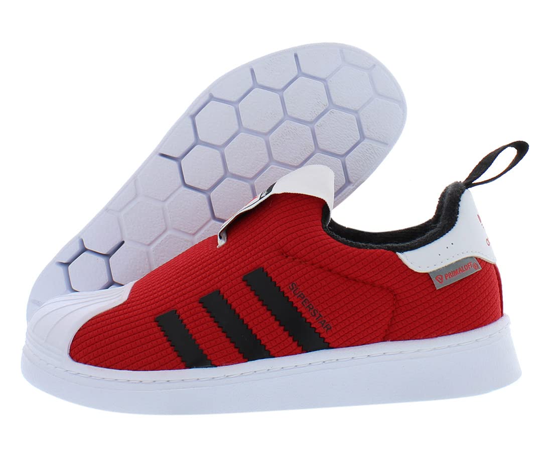 Photo 1 of adidas Superstar 360 Boys Shoes Size 11, Color: Red/Black