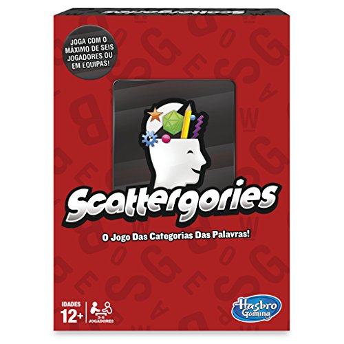 Hasbro Gaming- Scattergories Juego de Mesa (Versión Portuguesa), Multicolor (C1941190)
