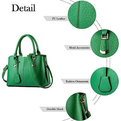 Image of XingChen Purses and Handbags for Women Fashion Messenger Bag Ladies PU Leather Top Handle Satchel Shoulder Tote Bags
