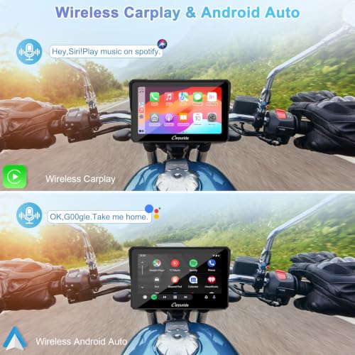 Carpuride W702 Motorrad GPS Carplay Bildschirm 7 Zoll