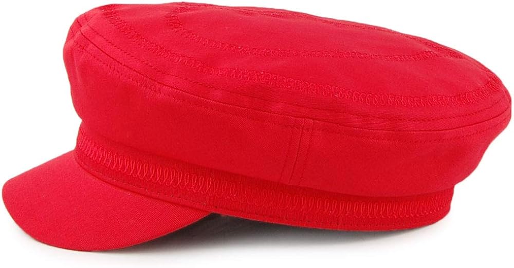 Fiddler cap red Clearance