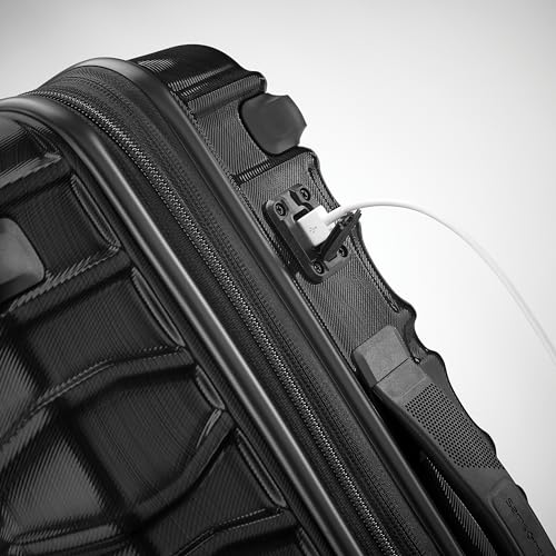 Samsonite Stryde 2 Hardside Expandable with Double Spinner Wheels, Carry-on, Stealth Black - Image 5