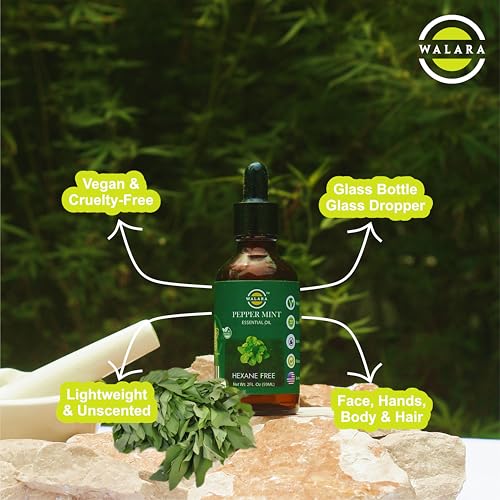 Aceite Esencial de Menta - 2 oz Puro y Natural miniatura 2