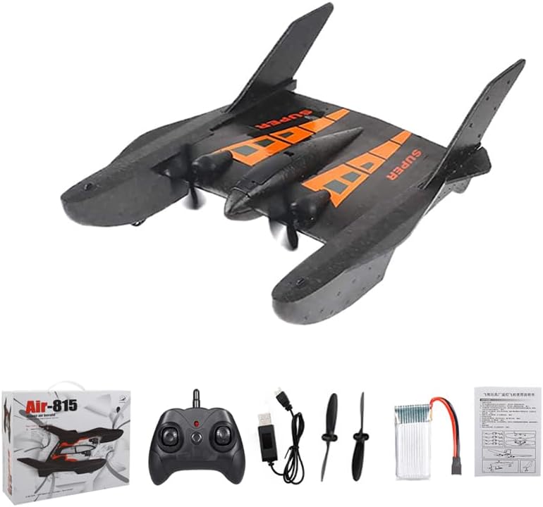 FX815 RC Plane, 2 Channels 2.4Ghz Remote Control Airplane, Ready to Fly EPP Foam Aircraft Model for Beginners and Adults
