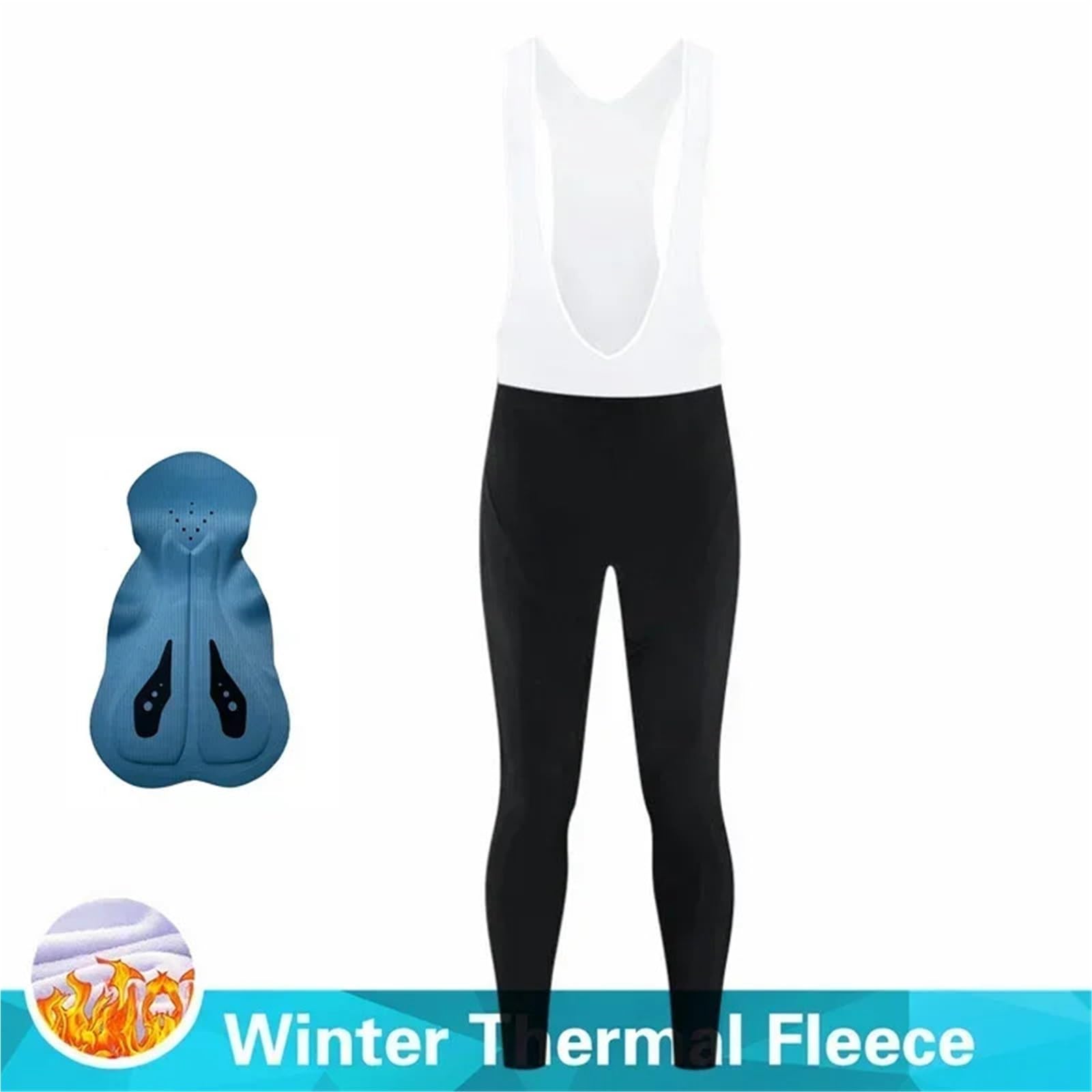 Pantalones Cortos De Ciclismo Pantalones largos de ciclismo for hombre, mallas con pechera for bicicleta con almohadilla de Gel gris, transpirables, for primavera y otoño, verano y otoño Para Ciclismo