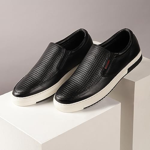 Image of Red Chief Derby Lace Up | Men's Formal Shoes for Office | Black | PU Sole | RC3847