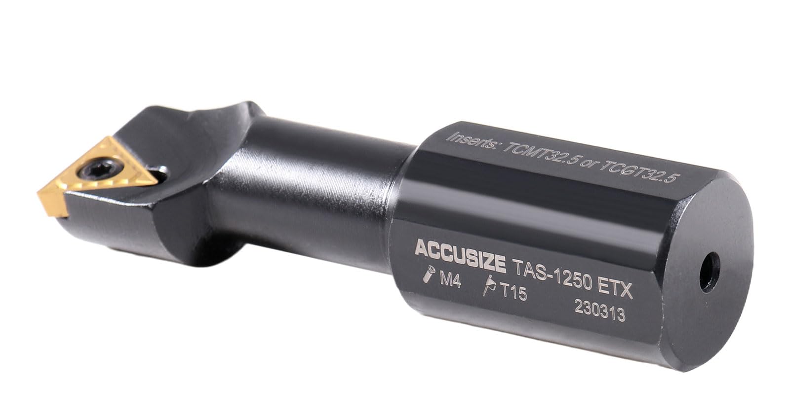 Accusize Indexable Stubby Boring Bar Set - Carbide Inserts -9