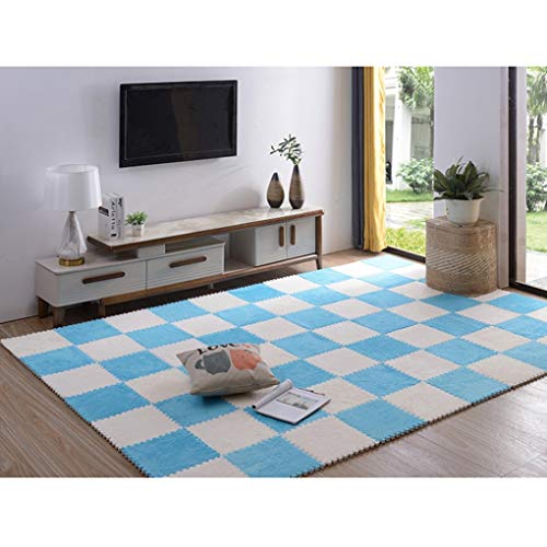 PE クッションマット 防音 防水 ジョイントマット パズルマット フロアマットかわいい 遊びマット 31*31*1*40 ズレないマット 綺麗 ベビーマット カラー 転倒防止 四季通用 幼稚園 キッズコーナー ケガ防止 プレイマット 子供部屋