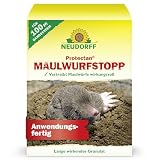 Neudorff Protectan MaulwurfStopp – Vertreibt Maulwürfe wirkungsvoll mit speziellen Duftstoffen für eine Sofort- und Langzeitwirkung, 200 g, Braun
