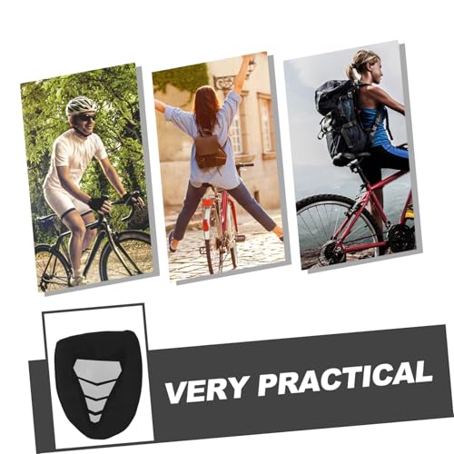 1 Par Calzado Ciclismo Impermeable Negro miniatura 7