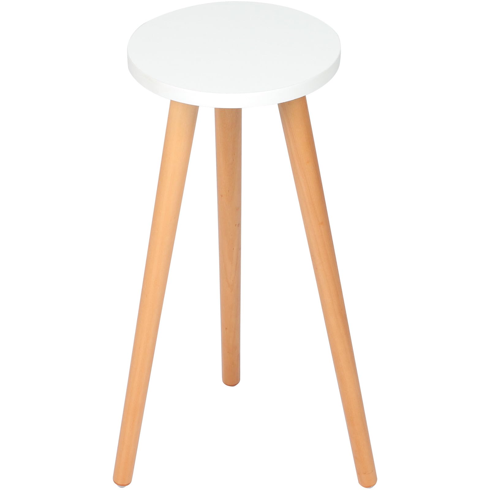 Support à plantes en bois au design épuré VALICLUD, porte-pot stable amovible de 20 cm