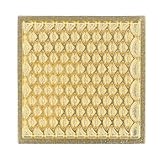 Acouto Ice Cube Maker Stamp Tablett, Kupferhandwerk Moderne Eispresse für Cocktail mit Bar Party (A01)