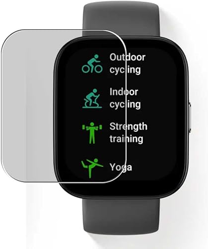 Puccy - Protector de pantalla de privacidad, compatible con Amazfit Bip 5 película antiespía TPU Guard (no protectores de vidrio templado)