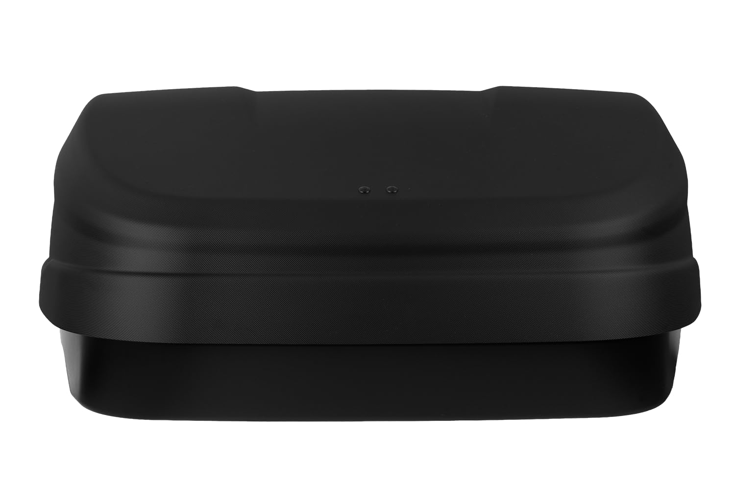 Coffre de Toit Monsun M Noir Mat 470 L, Box de Toit Aérodynamique 75 kg pour Skis et Bagages, Système de Fixation Rapide Rapid Fit et Ouverture Double Face