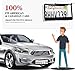 Matte Black License Plate Frames - Airxwills License Plate Covers, 2 Packs Universal Aluminum Tag Frame for Front and Rear Car Tags.