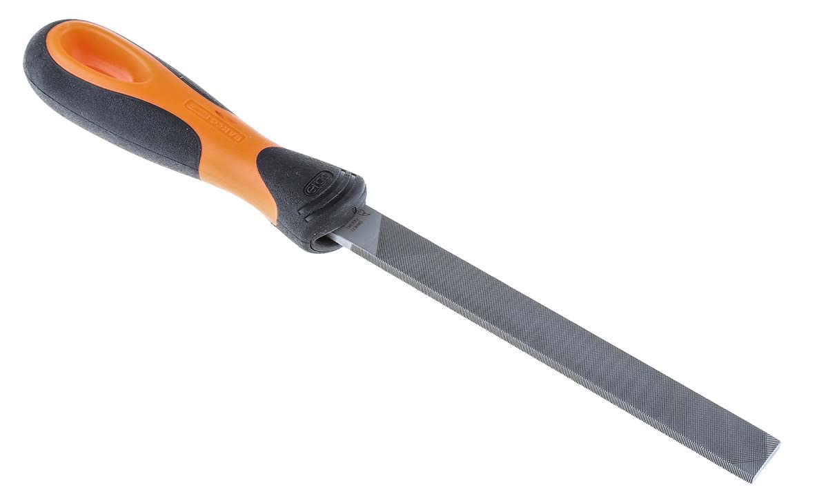 Bahco 1-100-06-2-2 Hand Second Cut File 6in