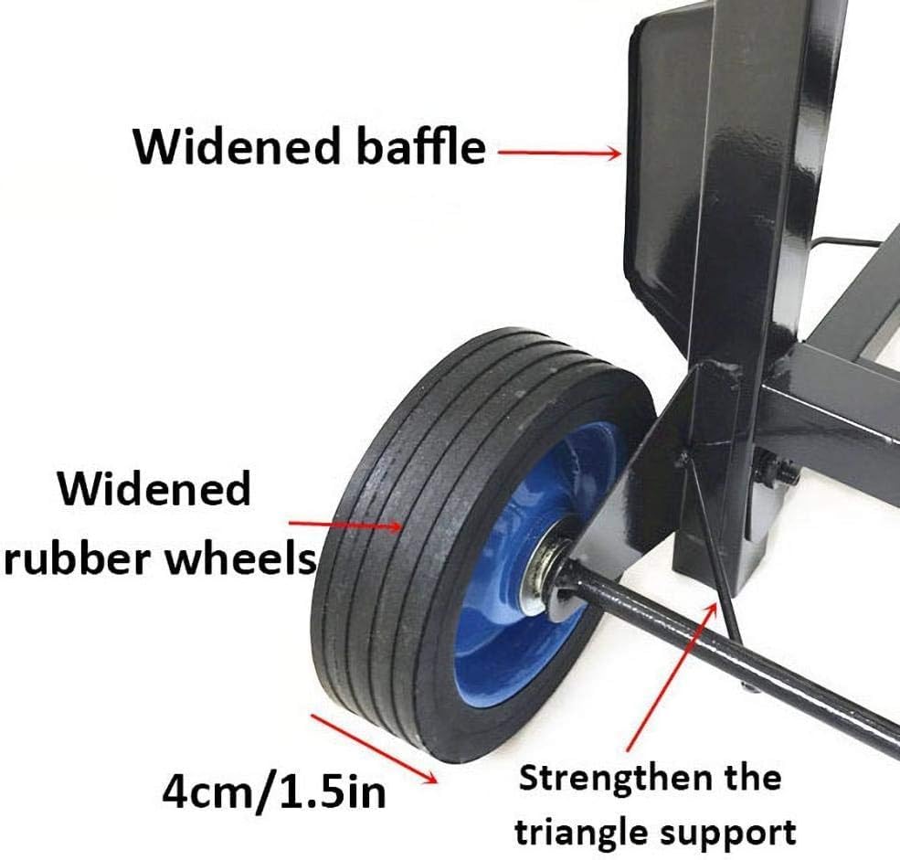 Wielofunkcyjny wózek na zakupy ze stopu aluminium z cichym kołem zapobiegającym przebiciom i pojemnością 75 kg wózek mobilny do transportu na kemping piknik podróż zakupy, styl #6