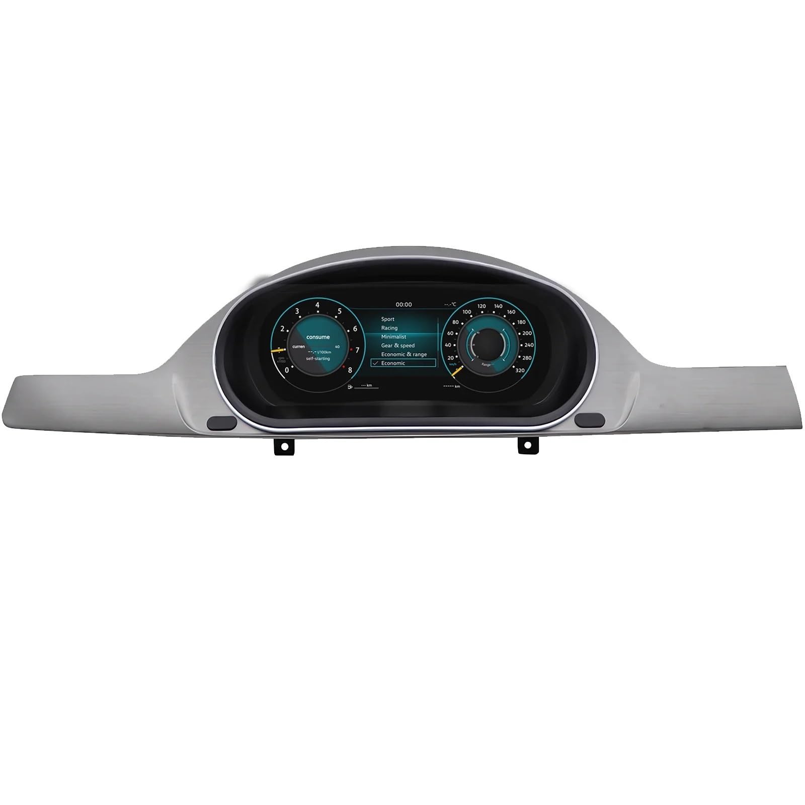 EGUIAS Car Digital Speedometer 12.3‘’inch Navidigital Lcd Digital Dashboard Cluster Fit For VW Fit For Passat B6 B7 2007-2011 Virtual Instrument Panel