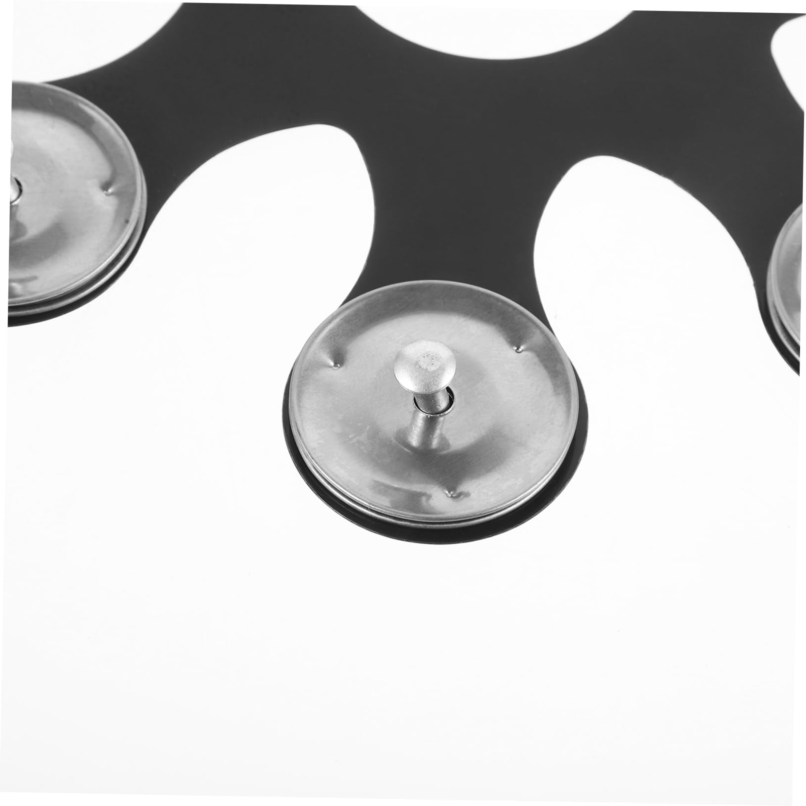 ibasenice 3pièces Cymbales Hihat Avec Accessoires De Tambourine Pour Percussion Remplacement Et Élégant Pour Musiciens