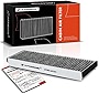 A-Premium 2-PC Cabin Air Filter with Activated Carbon Compatible with Audi A6 2006-2011, A6 Quattro 2006-2011, R8 2009-2015, S6 2007-2011, Replace# 4F0819439A