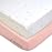 American Baby Company 2 Pack 100% Natural Cotton Fitted Crib Sheets 52 x 28 - Soft, Breathable, Hypoallergenic & Gentle Toddler Bed Sheets, Pink Stars and Blush, Neutral for Boys & Girls