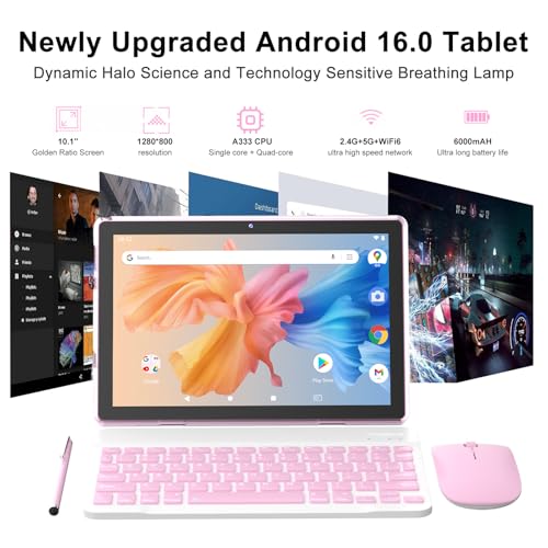 Tablette tactile 12 Go RAM Android 15 design élégant avec clavier - 2