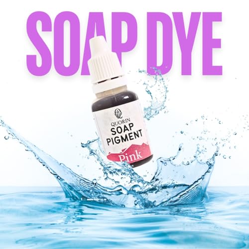 Image of DIY Soap Colouring Kit - 8 (15 ml) Liquid Colours for Melt & Pour Soaps - Safe, Easy to Use Pigments for Handmade Soap Making