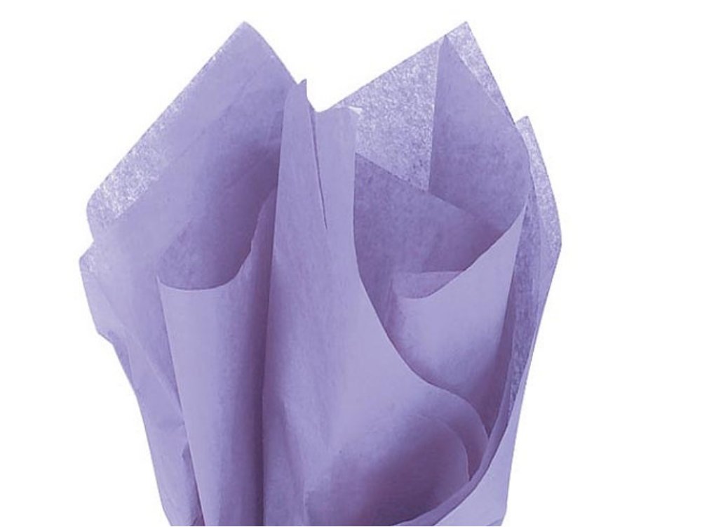 Mustbebonkers Lilac Tissue Wrapping Paper Sheets - 16Gms - Acid Free - 50X75 Cm (, 25)