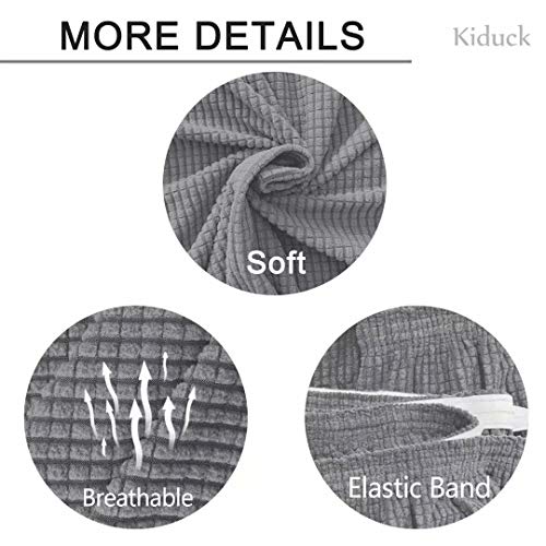 image for Kiduck High Stretch Loveseat Couch Cover Form Fit Super Soft Sofa Cove