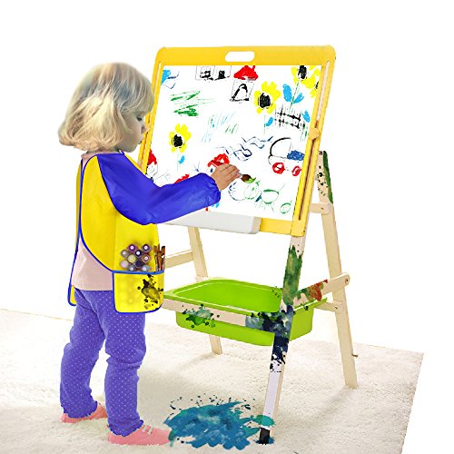 Kuuqa KQ079 Childrens Kids Toddler Waterproof Play Apron Art Smock thumb #5