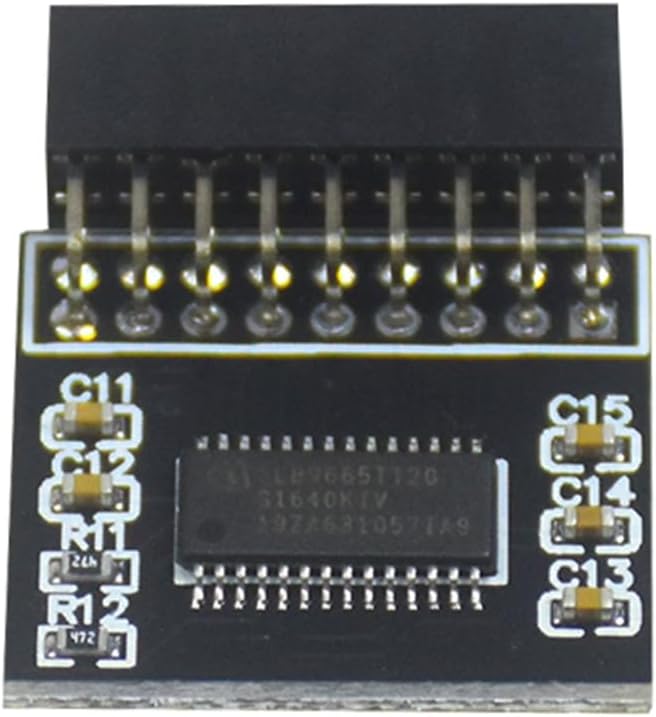 TPM2.0 Security Module 18Pin PC Connection for Computer for Office Home Use