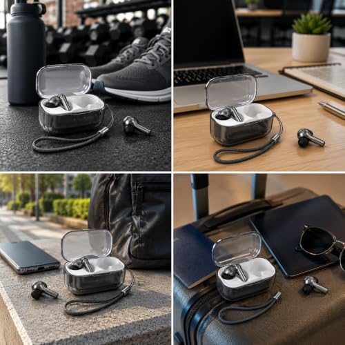 Image of BassPlus BT-160 True Wireless Earbuds, Bluetooth 5.3 TWS Earbuds with 36H Playtime, Deep Bass, HD Mic, Touch Control, Fast Pairing, Voice Assistant, Type-C Charging, White