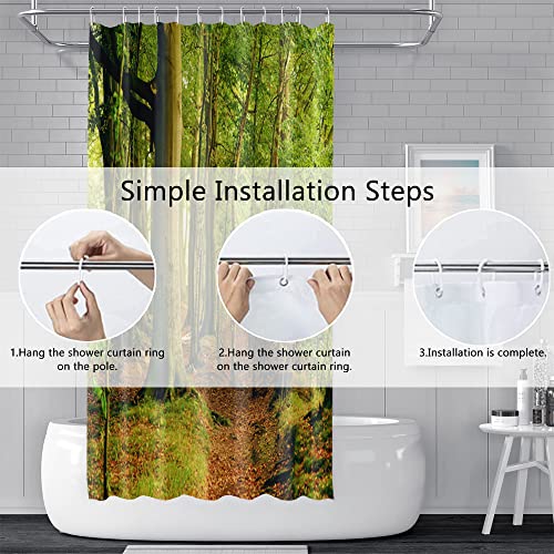 Uiiooazy Tenda Doccia Foresta, Tenda da Doccia