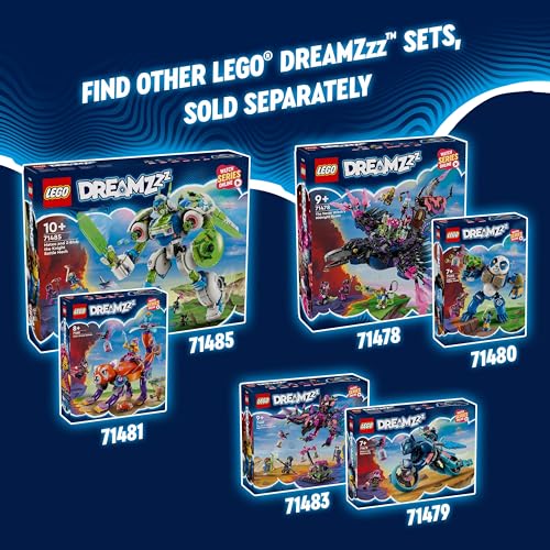 LEGO DREAMZzz The Never Witch’s Midnight Raven Building Toys - Birthday Gift for Boys & Girls, Age 9+ - Kids Toys with 3 Building Options & 5 Minifigures - 71478 image 7