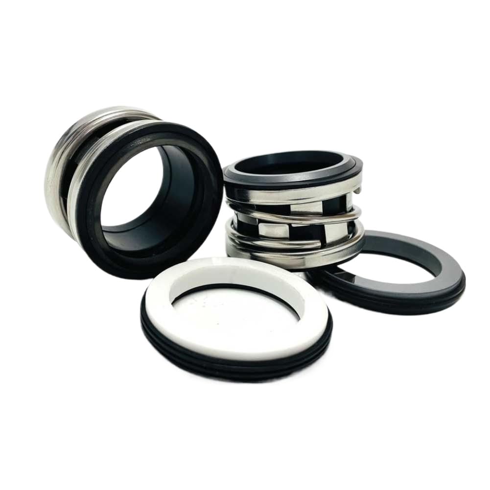 Elastomer Bellows Mechanical Seal 2100-60 2100S-60mm 2100-1-60 Compatible with J-Crane Type 2100 Water Pump(SIC-SIC-VIT)