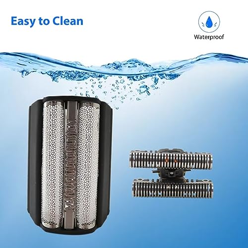 Miniatura 4 de 31S 31B 350 360 380 - Juego de cabezal de afeitadora + cortador con embalaje sellado de plástico de repuesto para B-raun 3 Series-Control, Flex