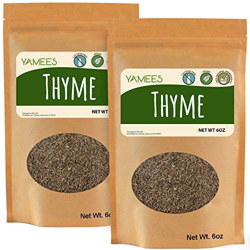 Yamees Dry Herbs  BULK Thyme  Choose Your Custom Variety Pack - Bulk Spices (12 Ounce)