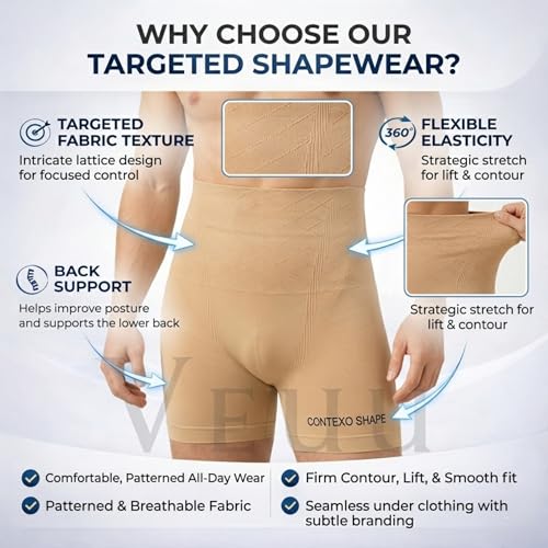 Image of Tummy Tucker Men Shapewear Compression Vest for Tummy Control - Seamless Slimming Body Shaper for Men, Waist Trainer Compression Undershirt for Gym, Office