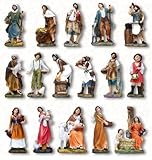 Photo Gallery karighar® set da 16 pezzi per presepe per la casa/natività/regalo e decorazione, 20,3 cm Photo Gallery karighar® set da 16 pezzi per presepe per la casa/natività/regalo e decorazione, 20,3 cm