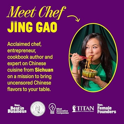 image for FLYBYJING Sweet + Spicy Sichuan Chili Sauce: Perfect for Noodles, Prot