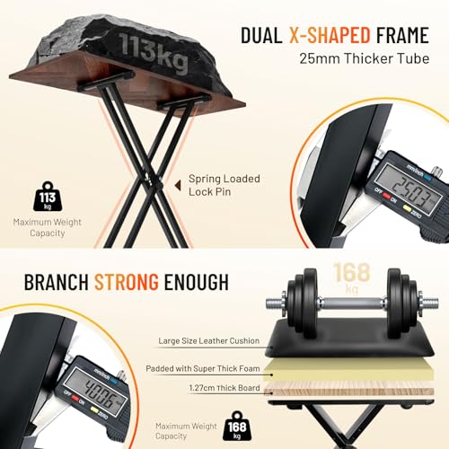 CAHAYA Solution complète Support de clavier et banc de clavier – 6 niveaux réglables en hauteur – Double X-Frame – Pour clavier de 61, 76 et 88 touches – Charge maximale : 168 kg – Noir - Les Beatles, Paul McCartney, John Lennon, RIngo Starr, George Harrison CAHAYA Solution complète Support de clavier et banc de clavier - 6 niveaux réglables en hauteur - Double X-Frame - Pour clavier de 61, 76 et 88 touches - Charge maximale : 168 kg - Noir – Image 7
