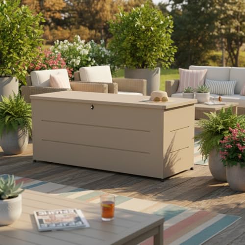 Coffre de jardin 800L pour résoudre le manque de rangement extérieur