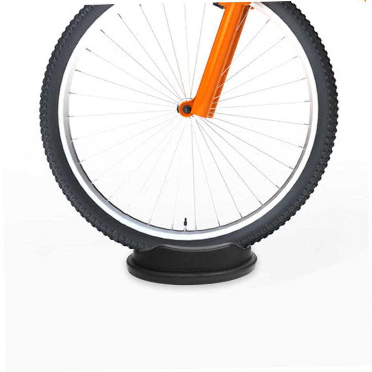 SUPVOX 1set Indoor Bike Trainer Front Wheel Riser Block Sturdy Bike Wheel Stand Riding Posture Stability Quick Release Rod
