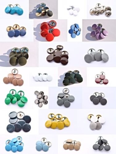 Pack of 10 15Mm Press Studs - 4-Piece Snap Fasteners Set - Manual Tool Attachment - for Repairing Clothing, Handbags, Car Hoods, Boat Covers, and Straps