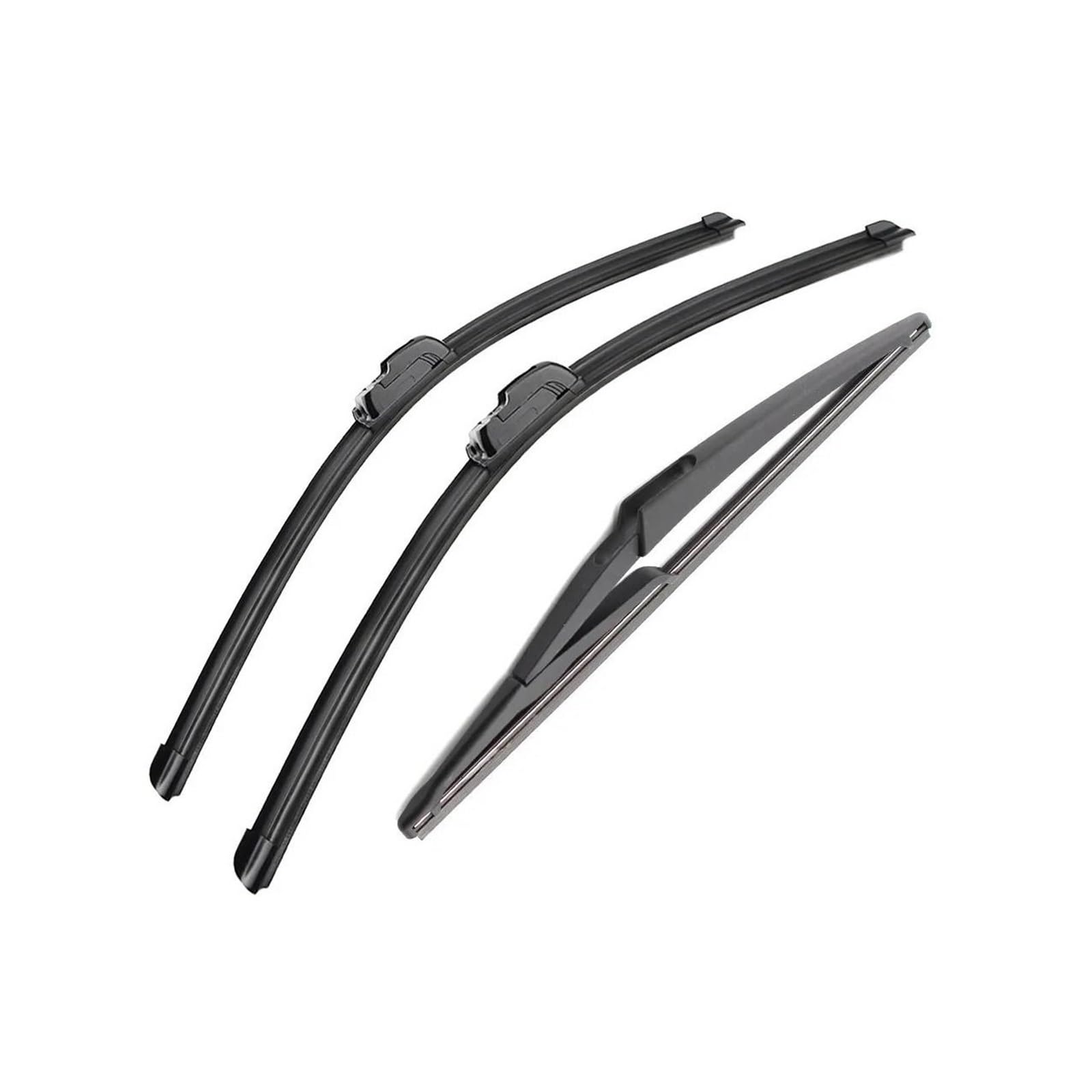 Escobilla limpiaparabrisas Para Peugeot 1007 2005 2006 2007 2008 2009 2010 2011 Escobillas de limpiaparabrisas delanteras y traseras con gancho en J